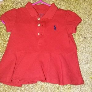 Peplum Piqué Polo